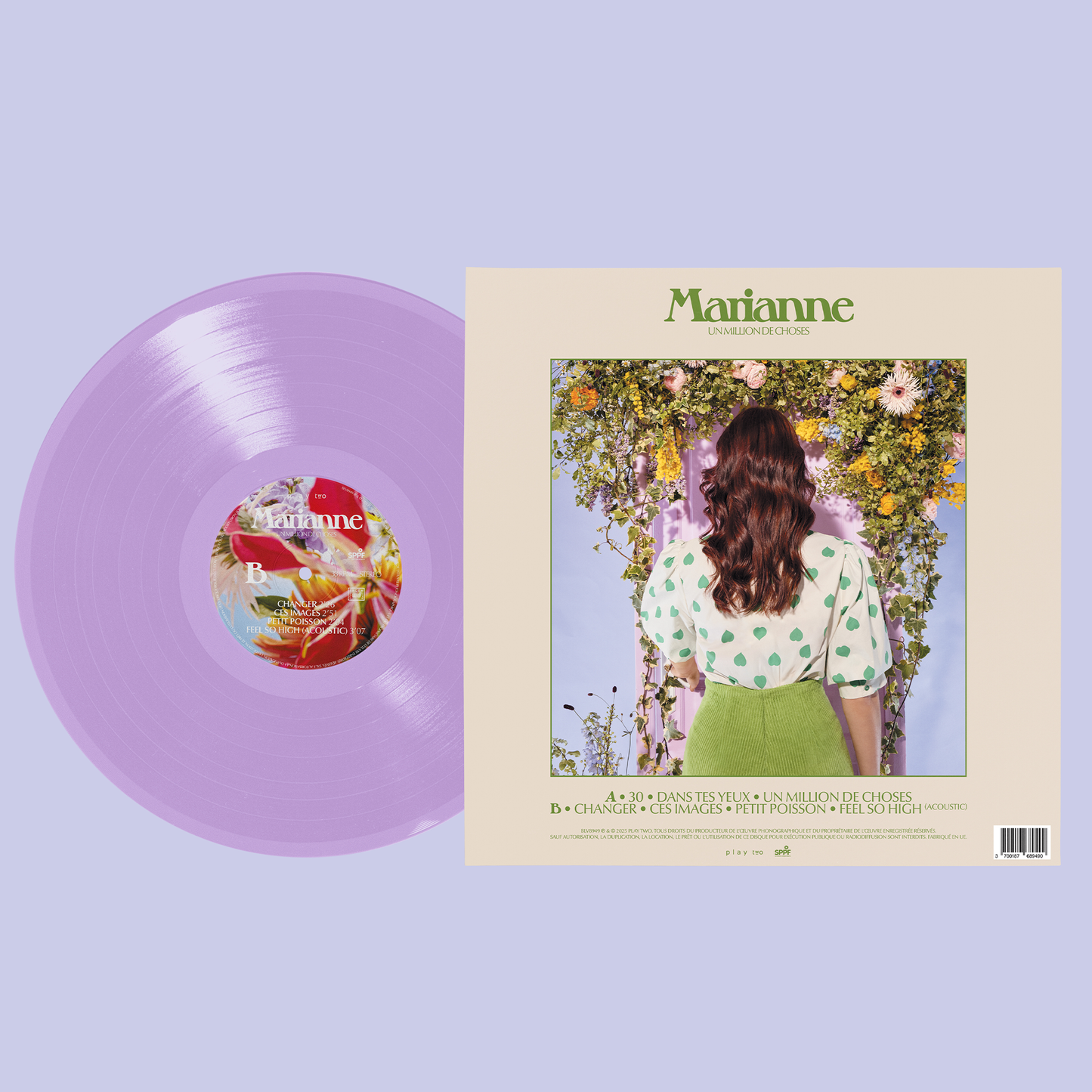 Vinyle - "Un million de choses"