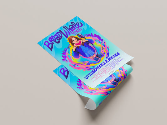 Affiche "Broadwhale Tour"